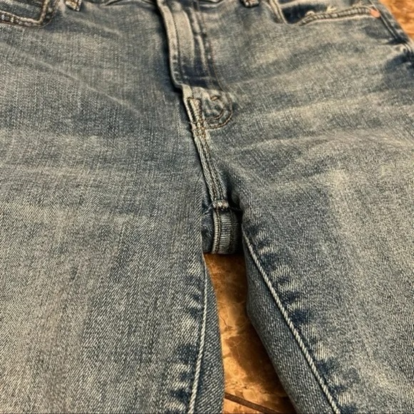 MOTHER DENIM THE RASCAL ANKLE FRAY JEANS BONFIRE LIGHTING sz 27 - Picture 10 of 10